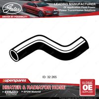 Gates Lower Radiator Hose for Ford Courier PC Econovan FE 2.0L 85-93