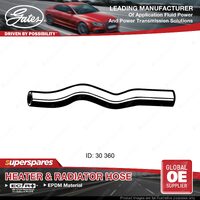 Gates Lower Radiator Hose for Holden Rodeo KBD44 KB49 2.3L 1985-1988