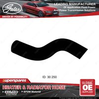 Gates Upper Radiator Curved Hose for Holden Nova LE LF 4A-FC 1.6L 89-94