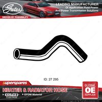 Gates Upper Radiator Hose for Ford Festiva WA B3 1.3L 10/91-03/94