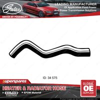 Gates Lower Radiator Hose for Mitsubishi Galant HJ Manual 2.0L 92-96