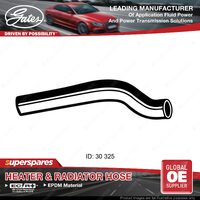 Gates Upper Radiator Hose for Holden Rodeo TF TFR16 4ZD1 2.3L 69KW 91-03