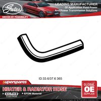 Gates Upper Radiator Hose for Nissan Navara D21 Datsun D21 2.7L 87-97