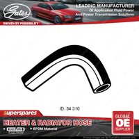 Gates Lower Radiator Hose for Nissan Navara D21 Pathfinder WD21 2.4L 310mm