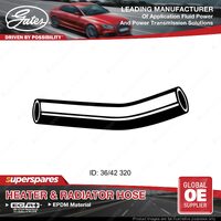 Gates Lower Radiator Hose for Toyota Landcruiser HDJ80 HZJ80 4.2L 92-98