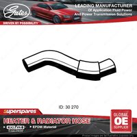 Gates Upper Radiator Hose for Daihatsu Feroza Hard Top Soft Top F300