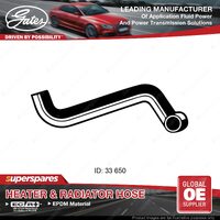 Gates Lower Radiator Hose for Nissan Navara D21 KA24E 2.4L 93KW 92-97