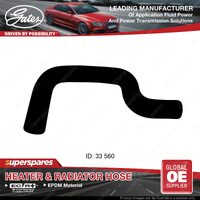 Gates Upper Radiator Hose for Mazda B-Serie Bravo UD 2.0L 06/82-05/85