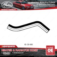 Gates Lower Radiator Hose for Holden Barina SB 1.2L 1.4L 1.6L 04/94-02/01