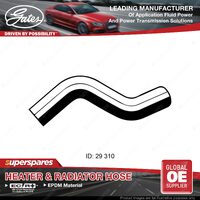 Gates Upper Radiator Hose for Mazda 323 Astina BG B6E B6 BP 1.3L 1.6L 1.8L