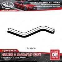 Gates Upper Radiator Hose for Mitsubishi Magna TS TR 4G54 2.6L Automatic