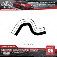 Gates Upper Radiator Hose for Nissan Bluebird U13 2.4L 06/92-05/97