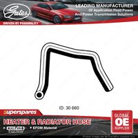 Gates Lower Radiator Curved Hose for Kia Mentor FA 1.5L 02/96-10/97