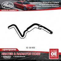 Gates Lower Radiator Hose for Daihatsu Charade G202 G200 G203 1.3L 1.5L 1.6L