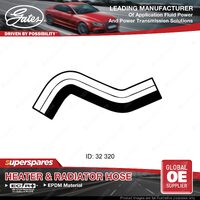 Gates Upper Radiator Hose for Daewoo Lanos KLAT A15SMS 1.5L 63KW 97-03