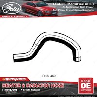 Gates Lower Radiator Hose for Mitsubishi Triton MK 4G64 2.4L 10/96-12/06