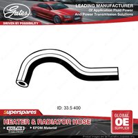 Gates Lower Radiator Hose for Mitsubishi Triton MK K57T 2.7L 2.8L