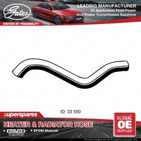 Gates Lower Radiator Hose for Holden Vectra JS Y26SE 2.6L 125KW 00-02