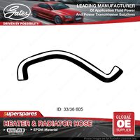 Gates Lower Radiator Hose for Mercedes-Benz E-Class W210 2.8 3.2L 96-97