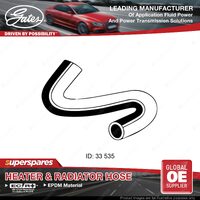 Gates Upper Radiator Hose for Holden Astra TS 1.8L X18XE1 Z18XE 98-04 535mm