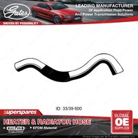 Gates Upper Radiator Hose for Nissan Patrol Y61 GR GU Patrolgr TY61