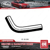 Gates Lower Radiator Hose for Suzuki Baleno EG G16B 1.6L 72KW 95-02