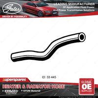 Gates Lower Radiator Hose for Nissan X-Trail T30 2.0L 2.5L 2001-2008