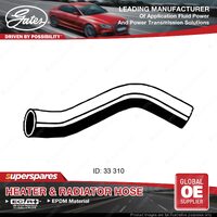 Gates Lower Radiator Hose for Suzuki Swift MZ EZ M15A M16A RS413 1.3L 1.5L 1.6L