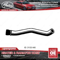 Gates Upper Radiator Hose for Ford Fiesta WP WQ DJ1 HJ1 Fusion JU 1.6L