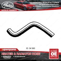 Gates Lower Radiator Curved Hose for Holden Barina TK 1.6L 77KW Manual