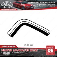 Gates Upper Radiator Hose for Holden Viva JF F18D3 1.8L 89KW 10/05-12/09