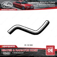 Gates Lower Radiator Hose for Holden Barina TK F16D3 1.6L 77KW 05-12