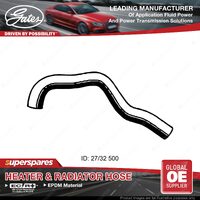 Gates Upper Radiator Hose for Ford Fiesta WT WS WZ JG JJ KC KD Fusion JU