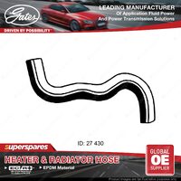 Gates Lower Radiator Hose for Mazda 2 DE DH Demio DE3FS 1.3L 1.5L 2007-2014