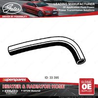 Gates Upper Radiator Hose for Toyota Cressida MX83 3.0L 1988-1993