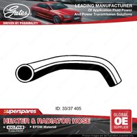 Gates Lower Radiator Hose for Toyota Hiace TRH200 201 221 229 226 Commuter 405mm