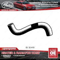 Gates Upper Radiator Hose for Toyota Corolla ZZE152 ZRE152 2ZR-FE 2ZR-FAE