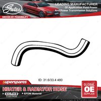 Gates Lower Radiator Hose for Hyundai I30 FD D4FB 1.6L 66KW 85KW 2007-2012