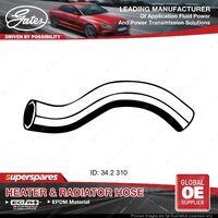 Gates Lower Radiator Hose for Hyundai iLoad TQ Imax TQ G4KC G4KG 2.4L 2008-On