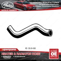 Gates Lower Radiator Hose for Hyundai Iload TQ Imax TQ H1 TQ D4CB 2.5L