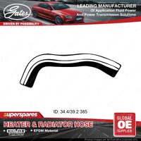 Gates Lower Radiator Hose for Hsv Clubsport GTS Maloo Senator VE VF Grange WN VF