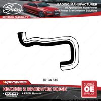 Gates Upper Radiator Hose for Ford Courier PH 1V 4.0L 154KW 02/05-12/06