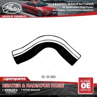 Gates Lower Radiator Hose for Nissan X-Trail T31 M9R 760 M9R 2.0L