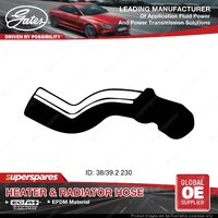 Gates Lower Radiator Hose for Holden Cruze JG JH F18D 1.8L 104KW 09-16