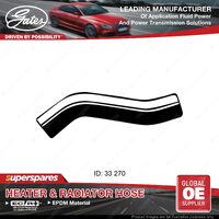 Gates Upper Radiator Hose for Nissan Navara D22 VG30E VG33E 3.0L 3.3L