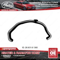 Gates Lower Radiator Hose for Ford Transit VM JXFA H9FB PHFC 2.4L