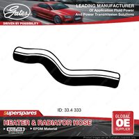 Gates Upper Radiator Hose for Toyota Camry ASV50 2AR-FE 2.5L 11-17