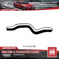 Gates Upper Radiator Hose for Ford Escape ZC ZD ZB 2.3L 108KW 109KW 595mm