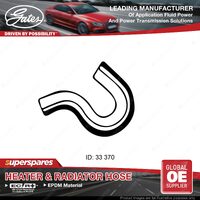 Gates Upper Radiator Hose for Daewoo Lanos KLAT W/O air conditioning