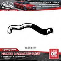 Gates Lower Radiator Curved Hose for Mazda MPV LW 2.5L 08/99-06/02